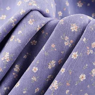 Rayon Linen-Like Slub-kangas